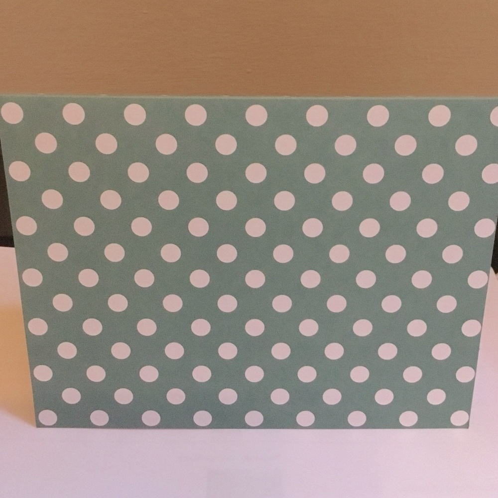 Polkadot greeting card